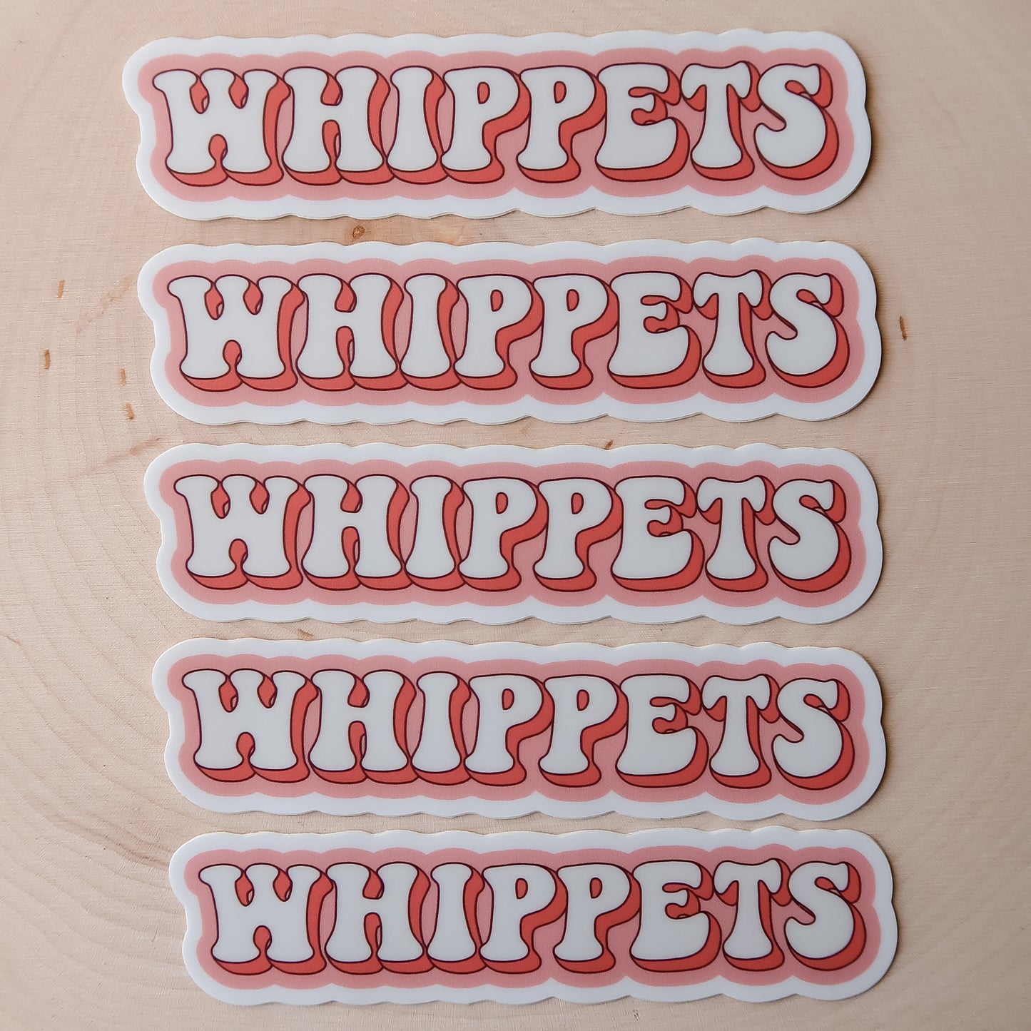 Whippets Sticker